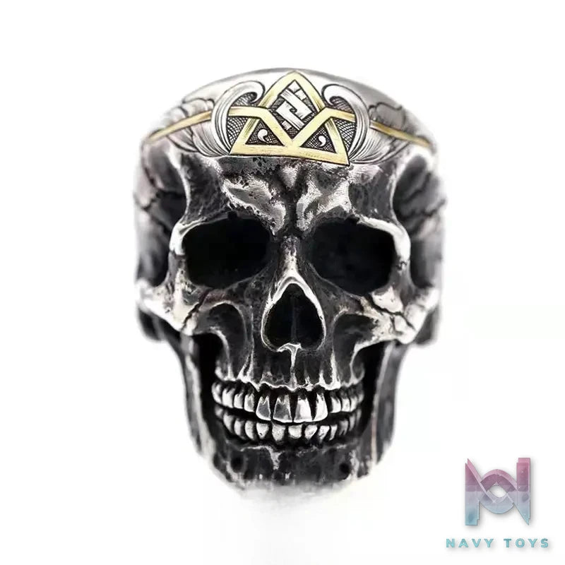 Raven Studio (silver jewelry) – Original Exclusive Design RS Skull Ring Original
