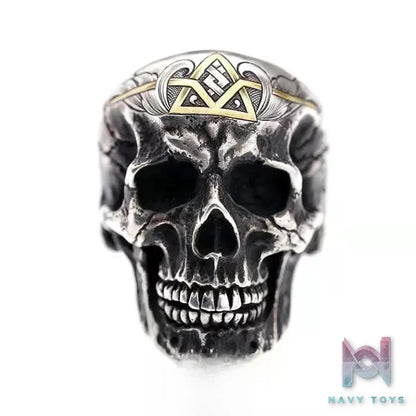 Raven Studio (silver jewelry) – Original Exclusive Design RS Skull Ring Original