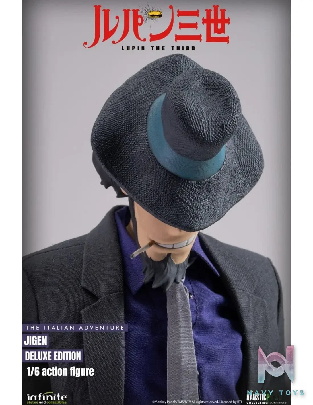 Infinite Statue – Lupin The 3rd The Italian Adventure 1/6 Action Figure Daisuke Jigen (Licensed)