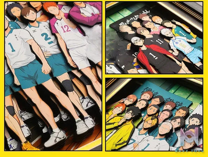 Yu Zhi Jiang Studio – Haikyu!! Multiple Characters Series #04 3D Decorative Painting Haikyu!!
