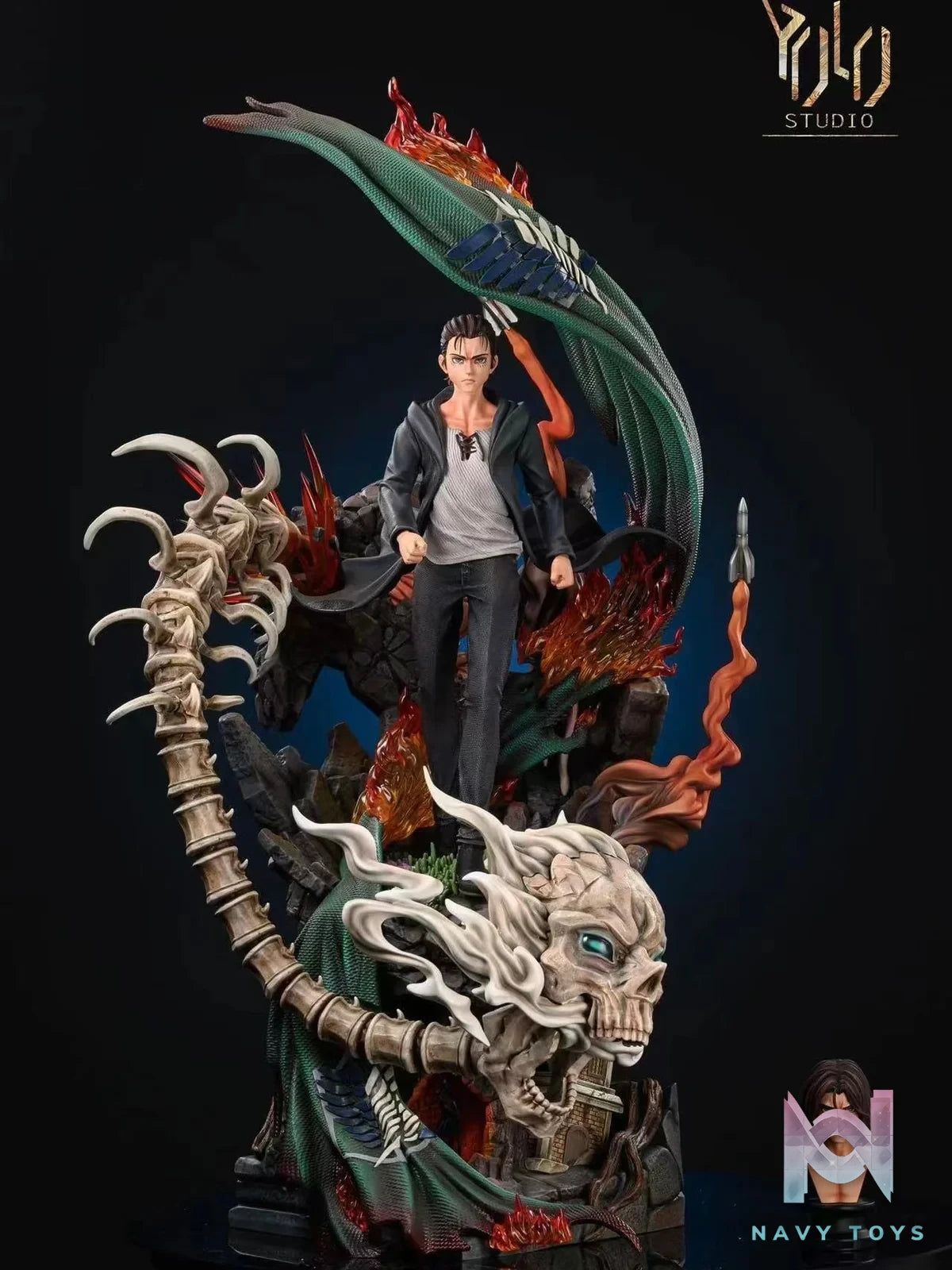 Eren Founding Titan - Attack on Titan - YOLO Studio resin statue YOLO Studio anime figure
