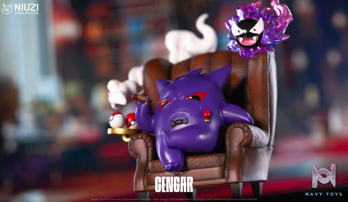 NiuZi Studio – Pokémon Gengar cosplay series #1 The Godfather