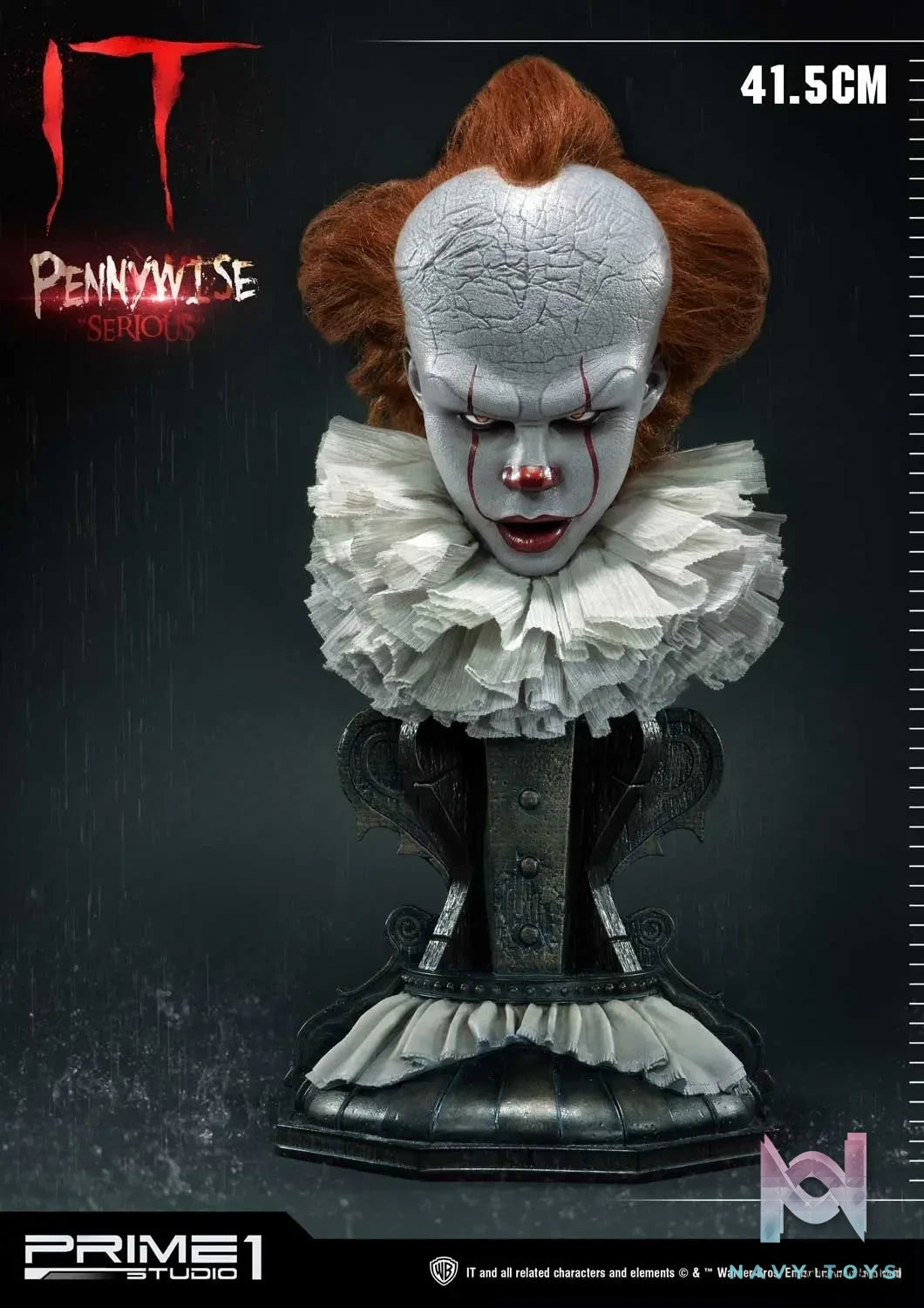 Prime 1 Studio – High Definition Bust IT (Film) Pennywise Head HDBIT-01 HDBIT-02 HDBIT-03 HDBIT-ALL (Licensed)