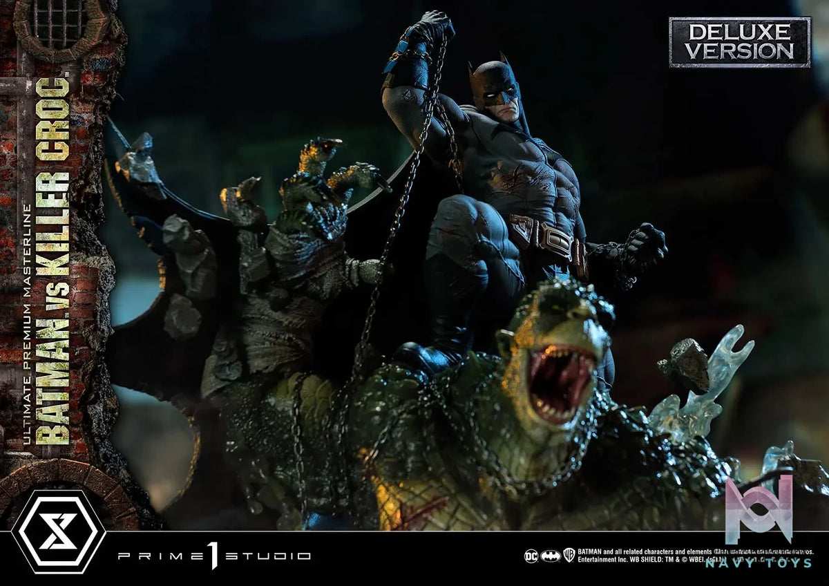 Prime 1 Studio – Ultimate Premium Masterline Batman (Comics) Batman Versus Killer Croc UPMDC-07 UPMDC-07DX UPMDC-07DXS (Licensed)