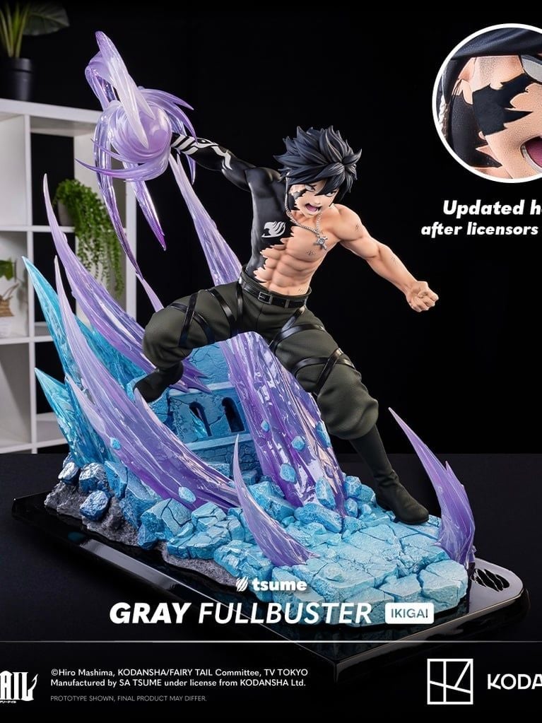 Gray Fullbuster IKIGAI - Fairy Tail - Tsume Art resin statue Tsume Art Studio anime figure