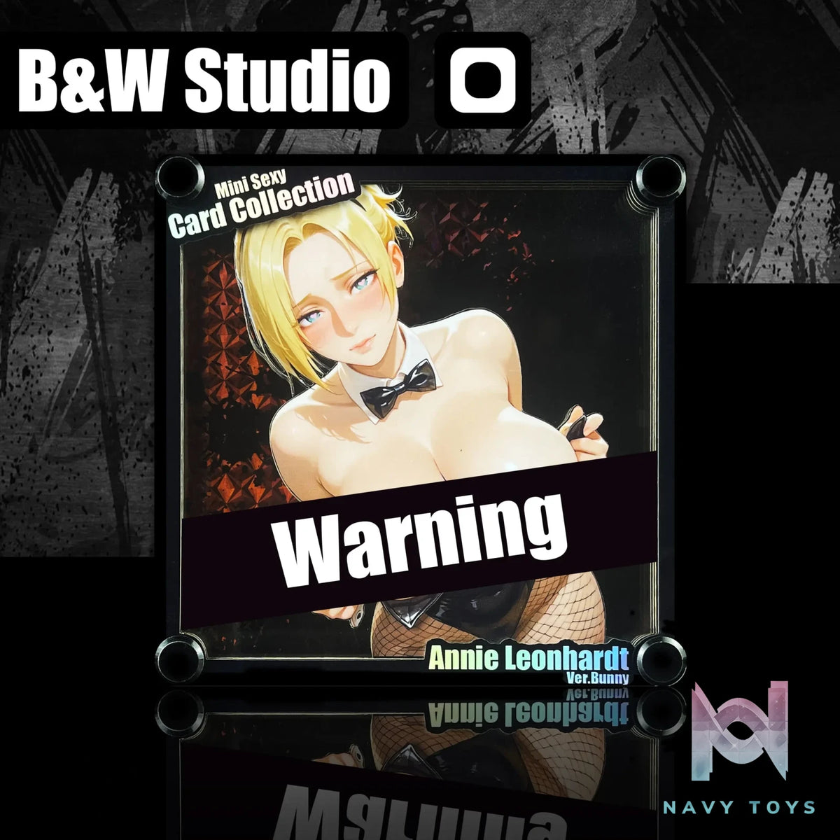 B&W Studio – Mini Prism Card Annie Leonhart Ver.Bunny MNSC-005A MNSC-005B MNSC-005C Attack On Titan