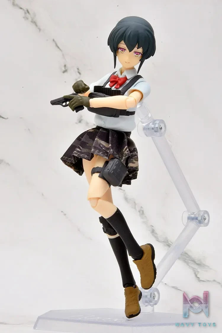 Tomytec – figma LittleArmory Armed JK: Variant D2 X E2 X F2 X figmaPLUS LittleArmory Armed JK Variant Loadout Set 4, Code: URBEX (Licensed)