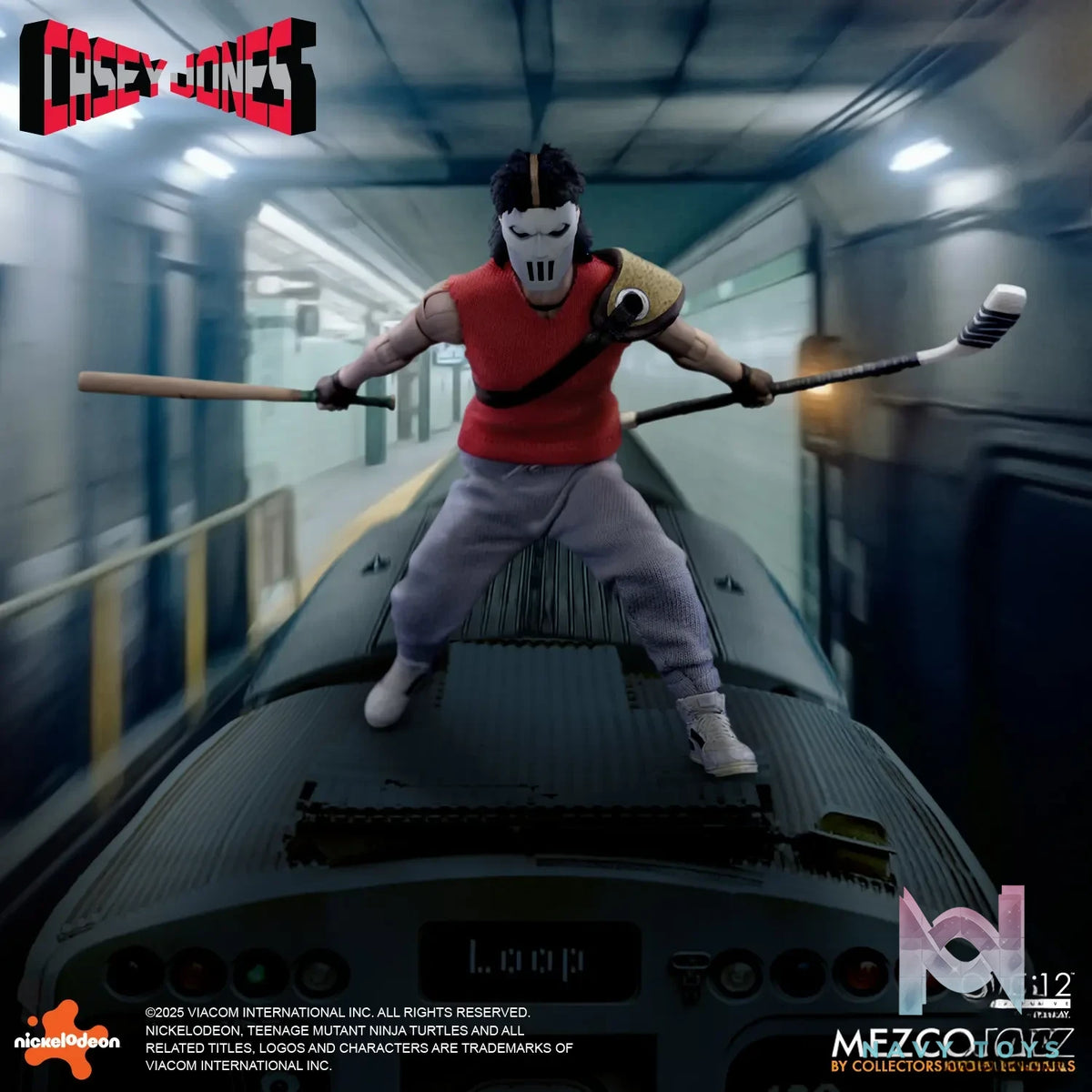 Mezco Studio – 1/12 Teenage Mutant Ninja Turtles – Casey Jones Figure (Licensed)