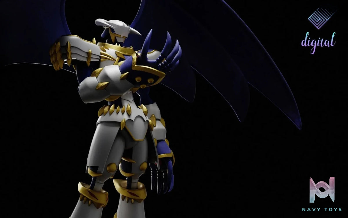 Digital Studio – Digimon Royal Knight Series Crusadermon and Dynasmon