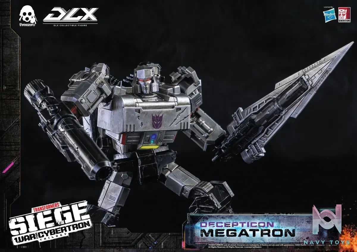 Threezero – Transformers: War for Cybertron DLX 10-inch Megatron (Licensed)
