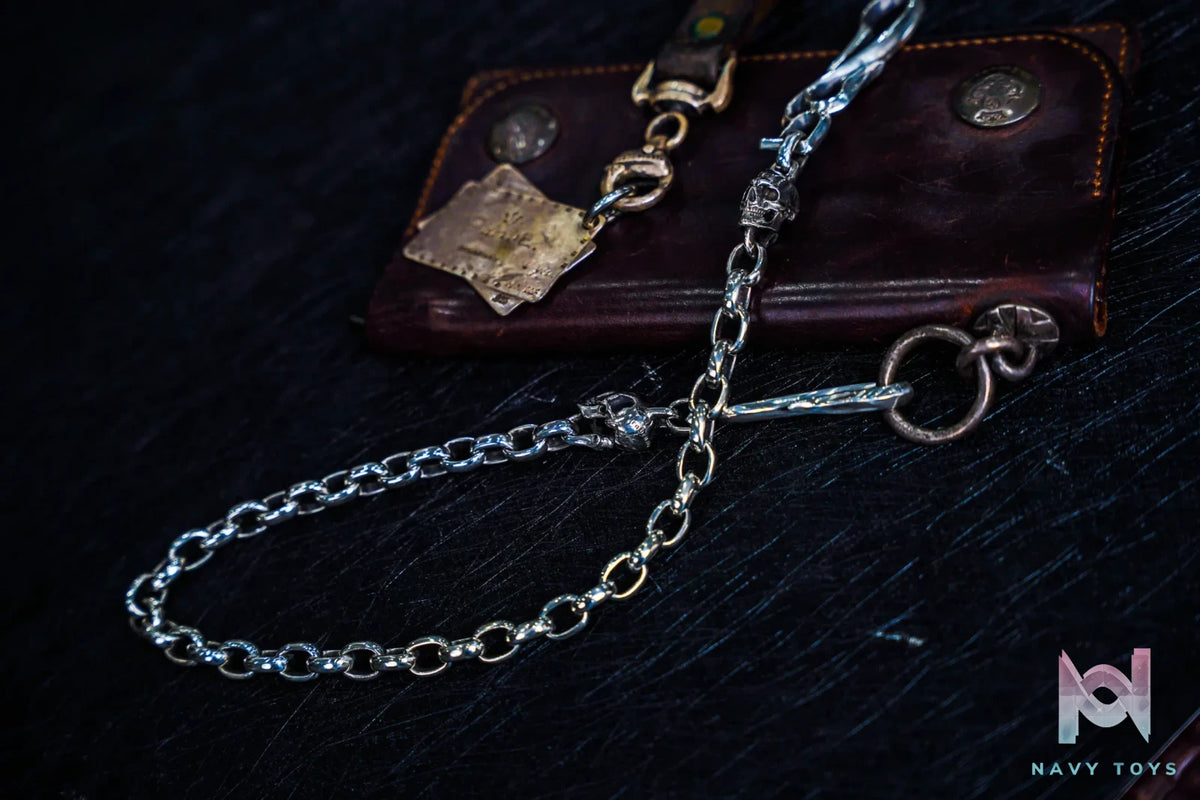 Raven Studio (silver jewelry) – Original Exclusive Design RS Skull Pants Chain Original