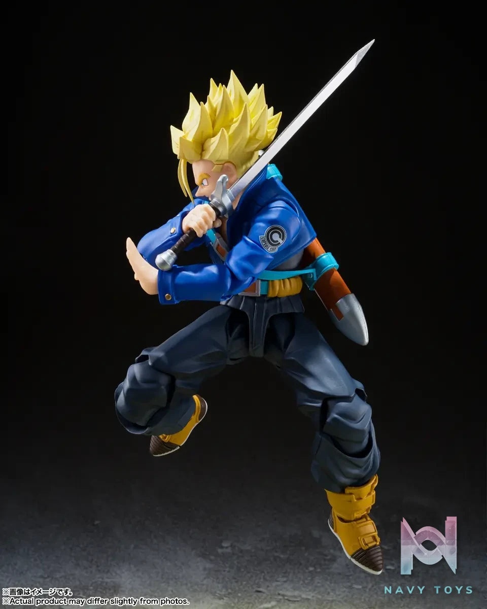 BANDAI SPIRITS – S.H.Figuarts Super Saiyan Trunks -Boy From the Future- “Dragon Ball Z” (Licensed)