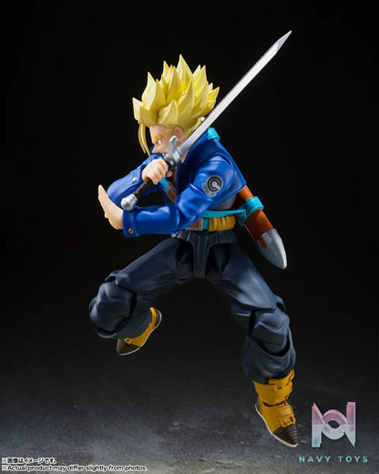 BANDAI SPIRITS – S.H.Figuarts Super Saiyan Trunks -Boy From the Future- “Dragon Ball Z” (Licensed)