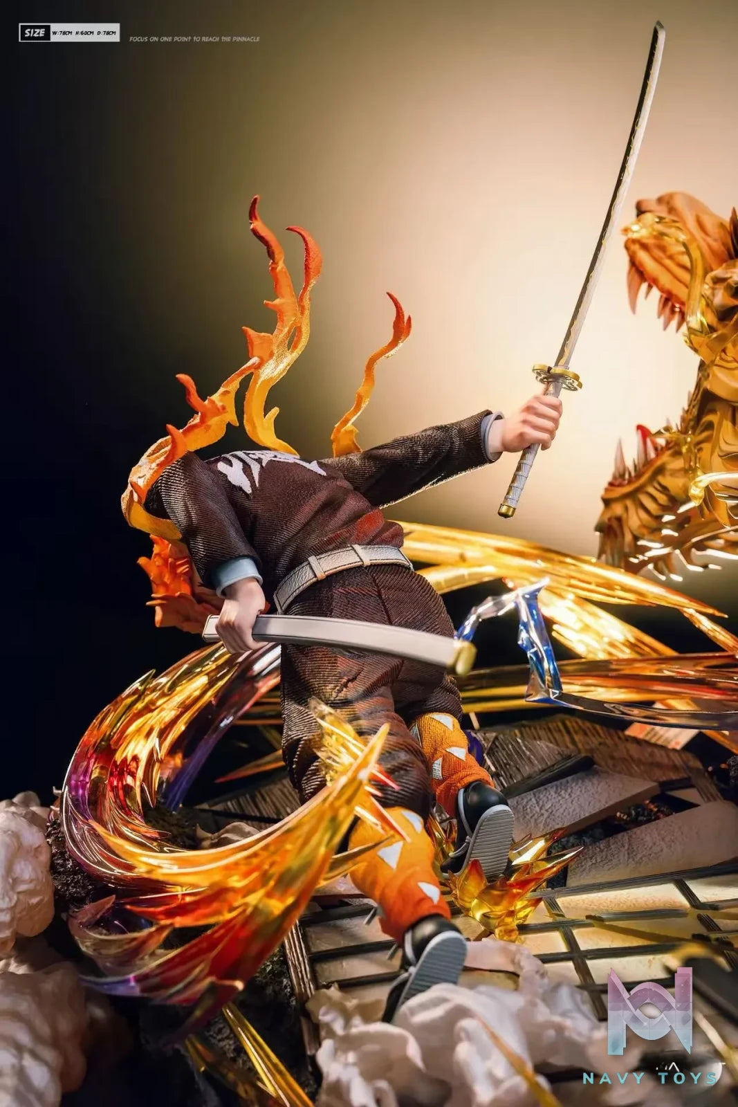 Hamlet Studio – Zenitsu Agatsuma God of Fire Thunder Demon Slayer