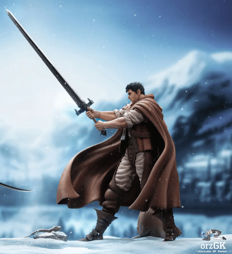 Snowfield Farewell Guts & Griffith - Berserk - IRON ELEVEN Studio resin statue Navy Toys anime figure