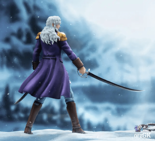Snowfield Farewell Guts & Griffith - Berserk - IRON ELEVEN Studio resin statue Navy Toys anime figure