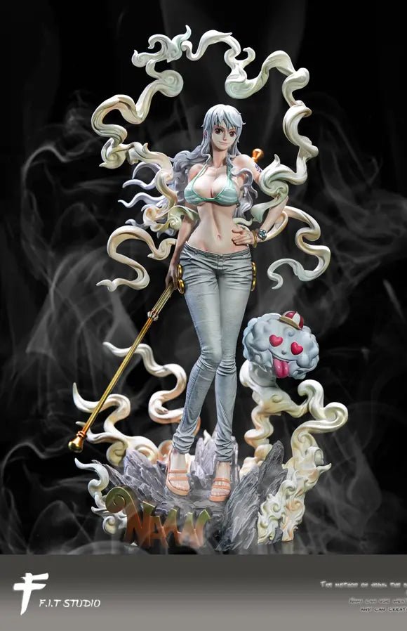 F.I.T Studio - One Piece Nika Form Nami resin statue Navy Toys anime figure