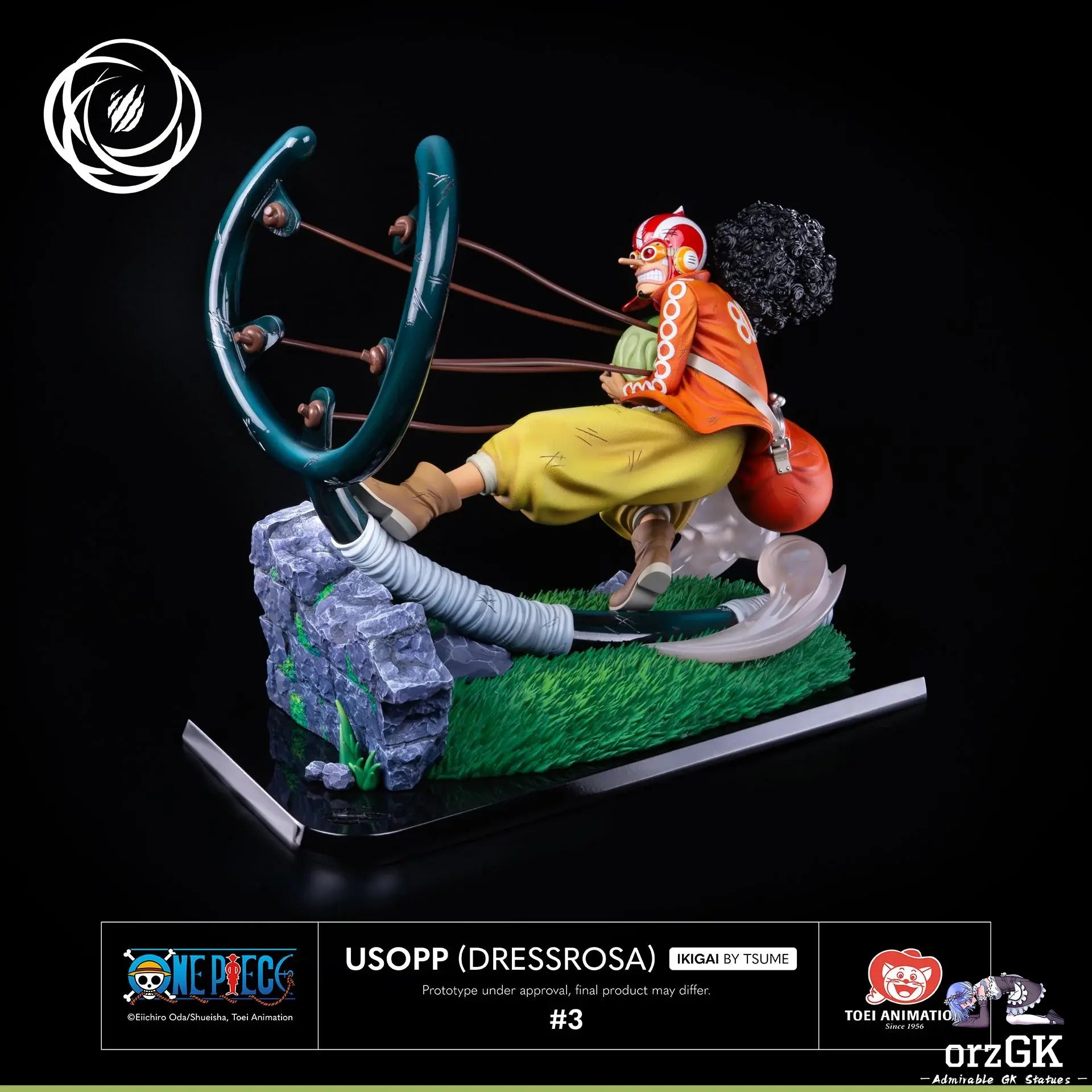 Tsume Studio - Usopp (Dressrosa) Ikigai 1/6 Scale Statue IKIGAI (Licensed) resin statue Navy Toys anime figure