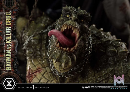 Prime 1 Studio – Ultimate Premium Masterline Batman (Comics) Batman Versus Killer Croc UPMDC-07 UPMDC-07DX UPMDC-07DXS (Licensed)