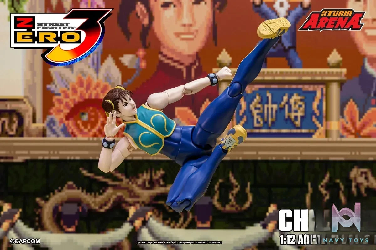 Storm Toys – STREET FIGHTER ZERO 3 CHUN LI 1/12 Action Figure SFSA06 (Licensed)