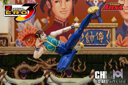 Storm Toys – STREET FIGHTER ZERO 3 CHUN LI 1/12 Action Figure SFSA06 (Licensed)