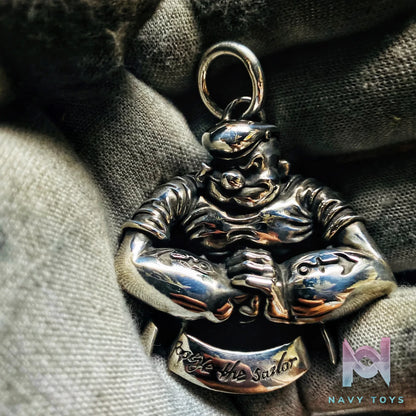 Raven Studio (silver jewelry) – Popeye Pendant Original