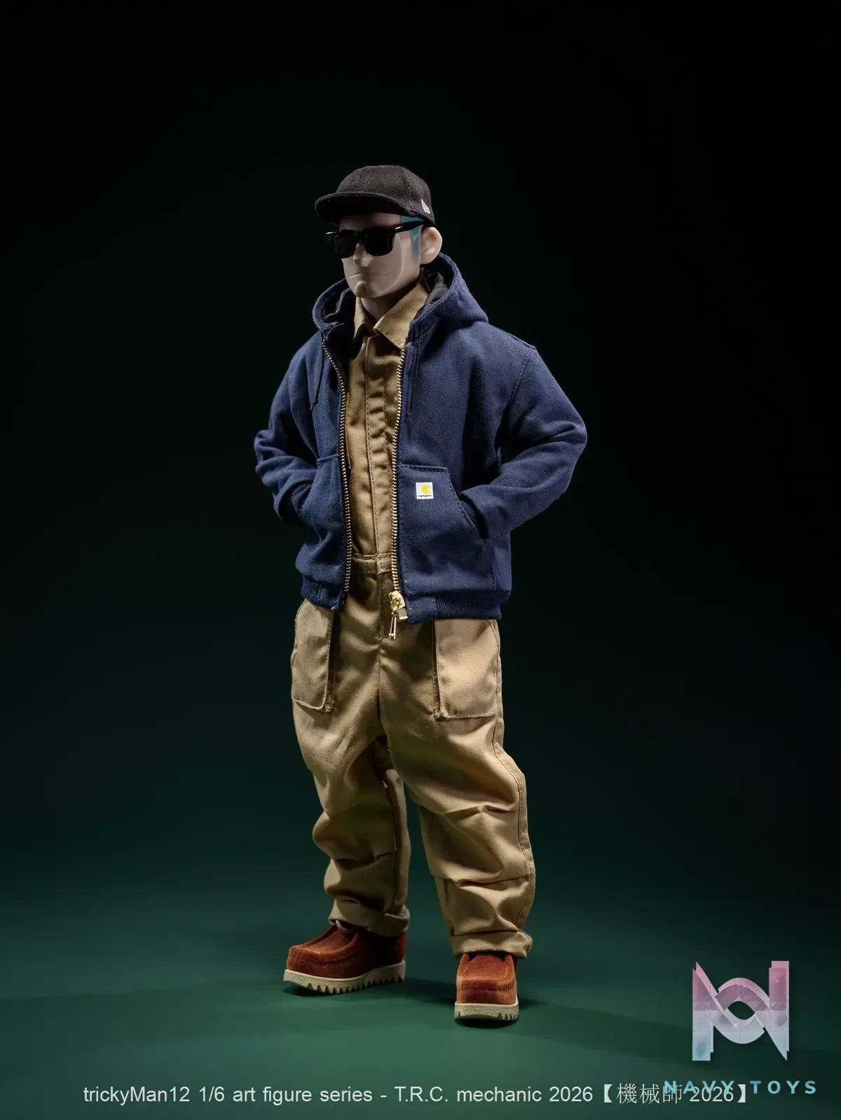 TrickyMan12 – 1/6 art figure series T.R.C. mechanic 2026 a1/b1 FB-10145-3-a1 FB-10145-3-b1 (Licensed)