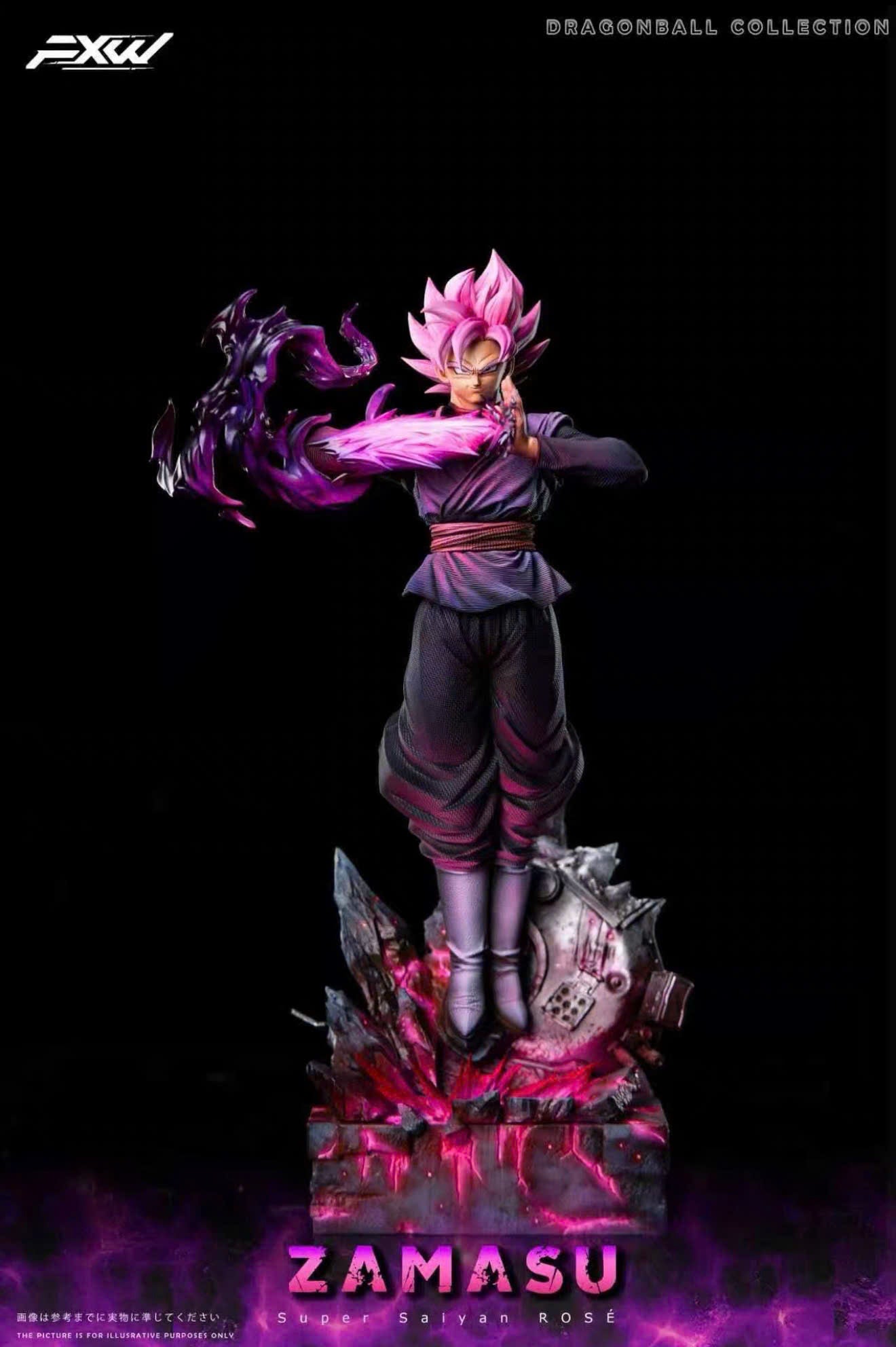 Black Goku - Dragon Ball - Fxw Studio resin statue fxw studio anime figure