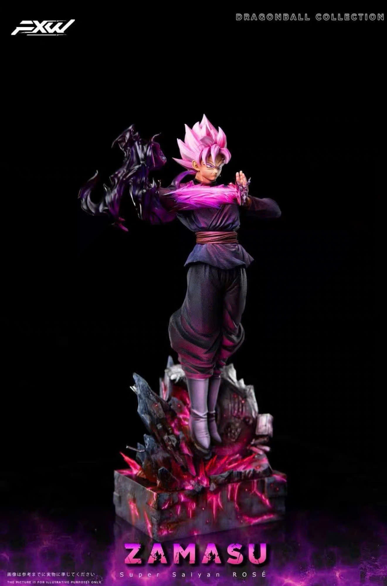 Black Goku - Dragon Ball - Fxw Studio resin statue fxw studio anime figure