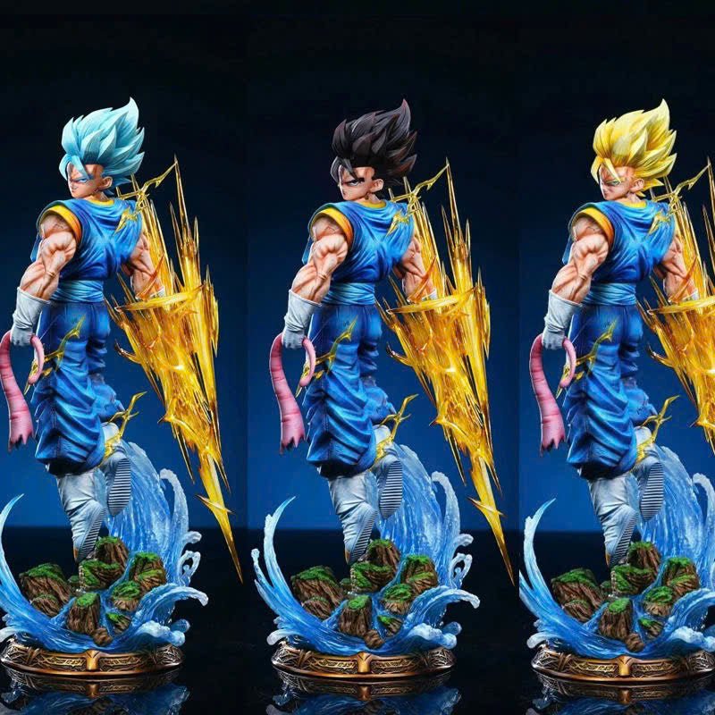 Vegito vs Buu Resin Recast Statue - Dragon Ball - Kt Studio resin statue Recast anime figure