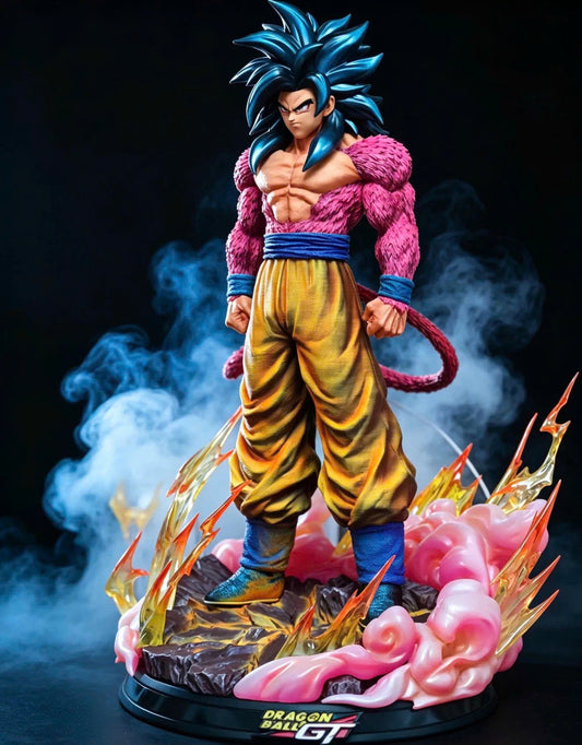 Goku Super Saiyan 4 Resin Recast Statue - Dragon Ball resin statue Recast anime figure