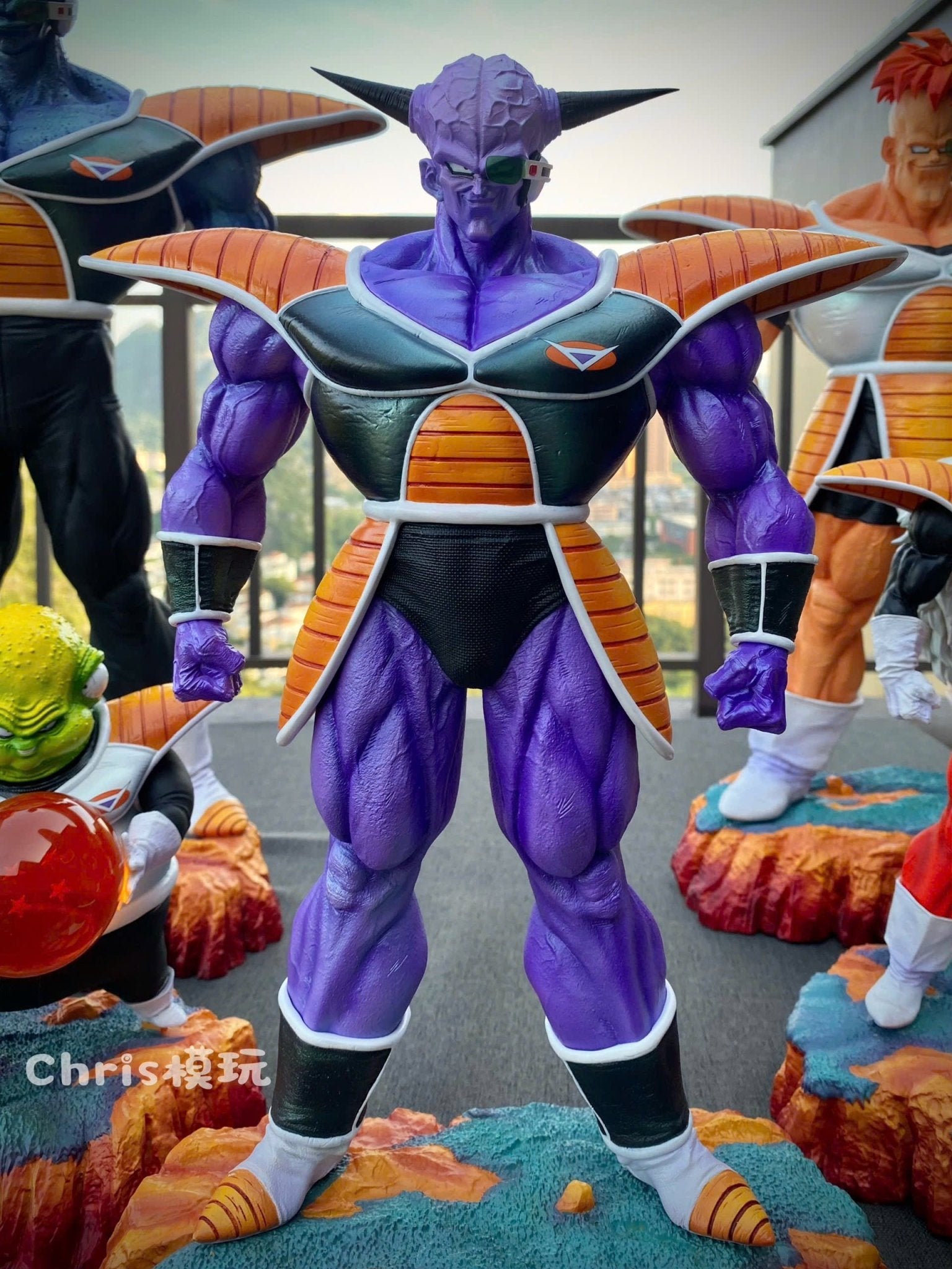 Ginyu Team Resin Recast Statue - Dragon Ball resin statue Recast anime figure