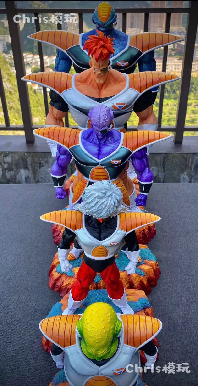 Ginyu Team Resin Recast Statue - Dragon Ball resin statue Recast anime figure