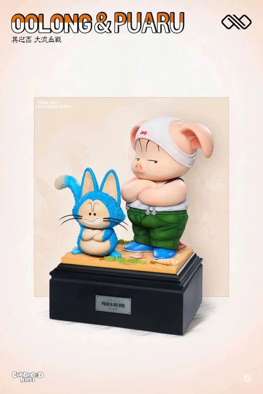 OOLONG VS PUARU Resin Recast Statue - Dragon Ball - KT studio resin statue Recast anime figure