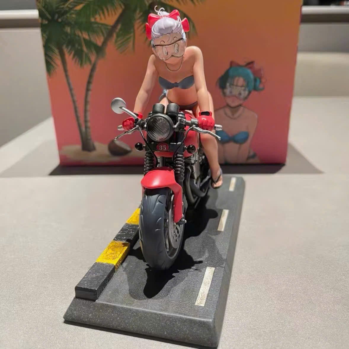 Bulma Motobike Resin Recast Statue - Dragon Ball - KT resin statue Recast anime figure