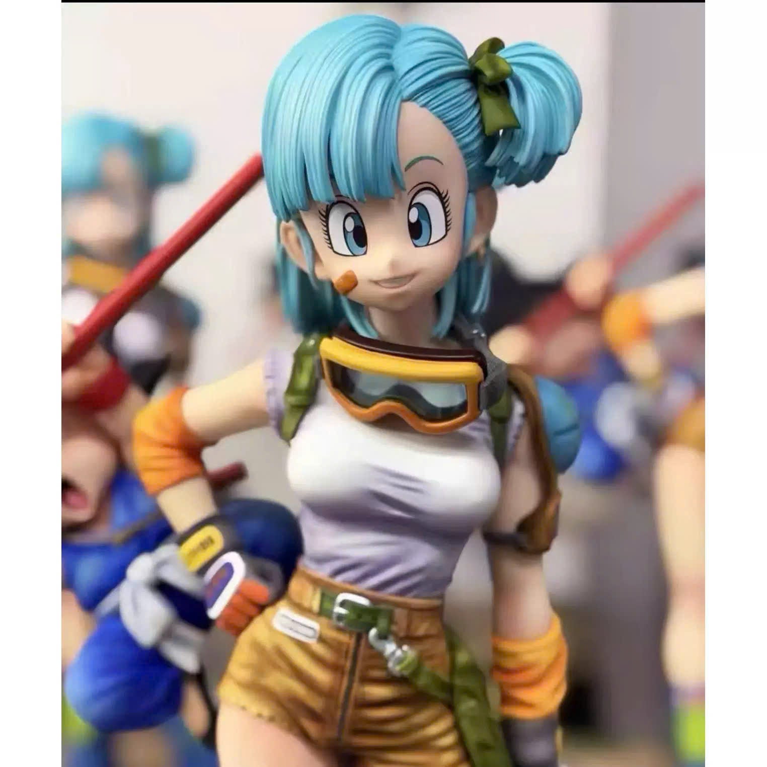 Goku vs Bulma Resin Recast Statue - Dragon Ball - KT studio resin statue Recast anime figure