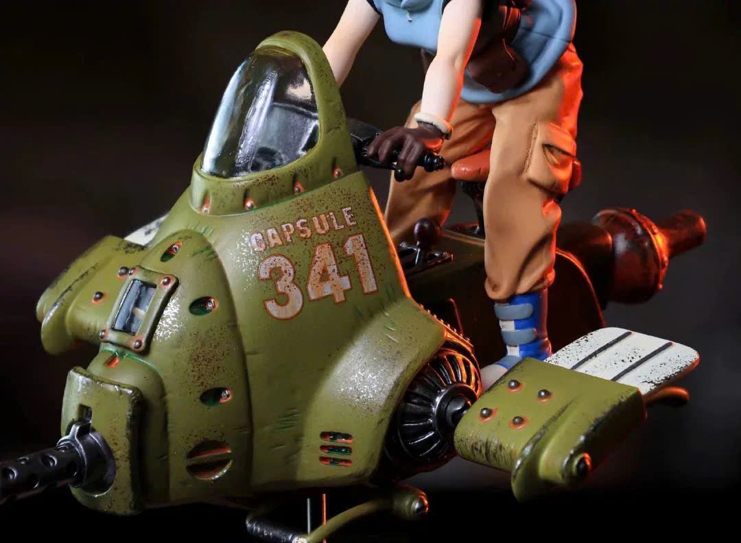 Bulma Capsule 341 Resin Recast Statue - Dragon Ball - Kt studio resin statue Recast anime figure