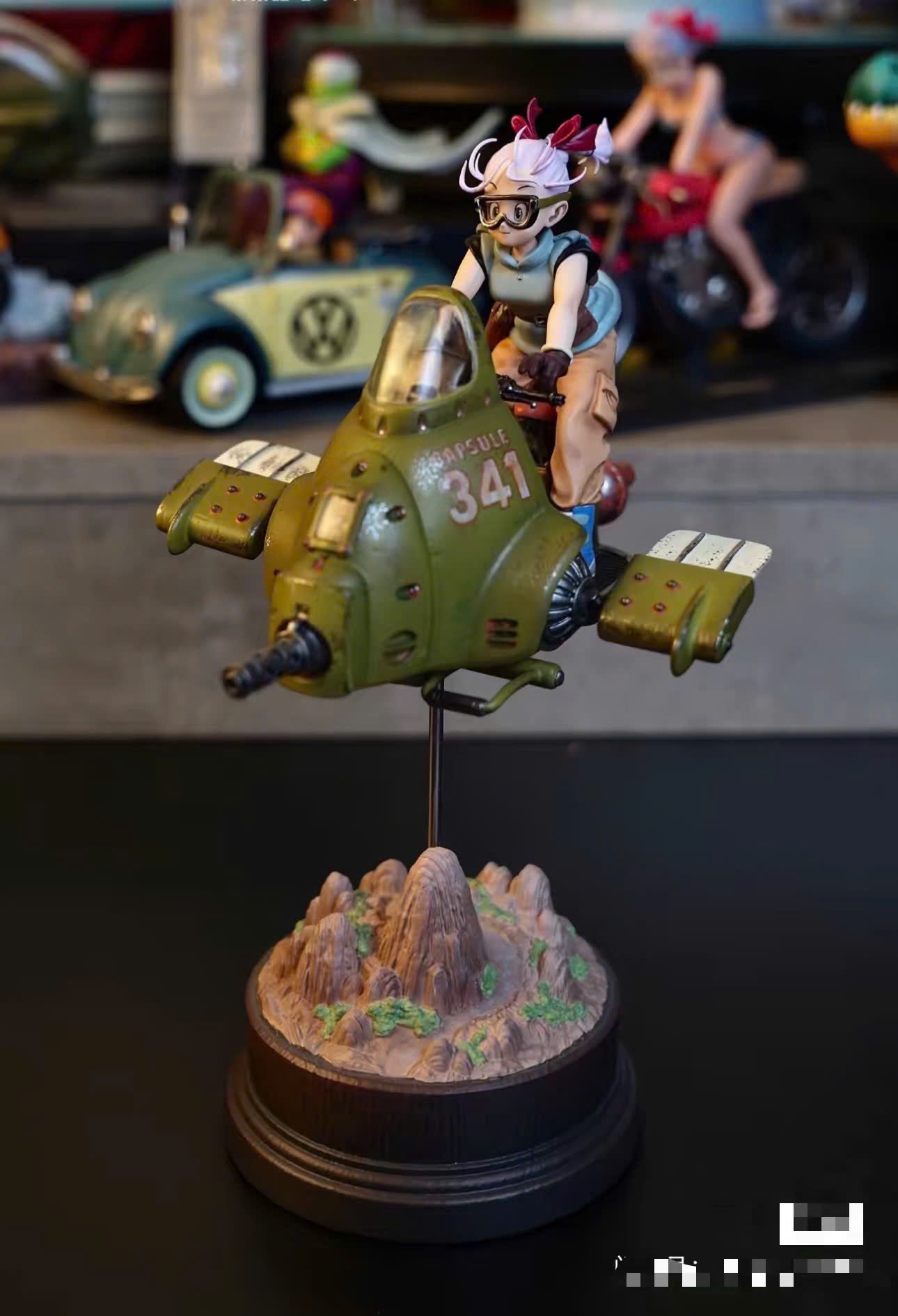 Bulma Capsule 341 Resin Recast Statue - Dragon Ball - Kt studio resin statue Recast anime figure