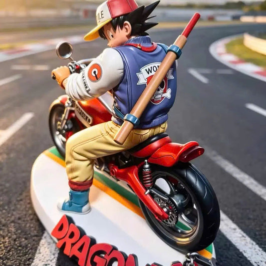 Goku Motorbike Resin Recast Statue - Dragon Ball - Kt Studio resin statue Recast anime figure