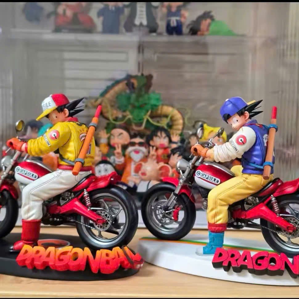 Goku Motorbike Resin Recast Statue - Dragon Ball - Kt Studio resin statue Recast anime figure