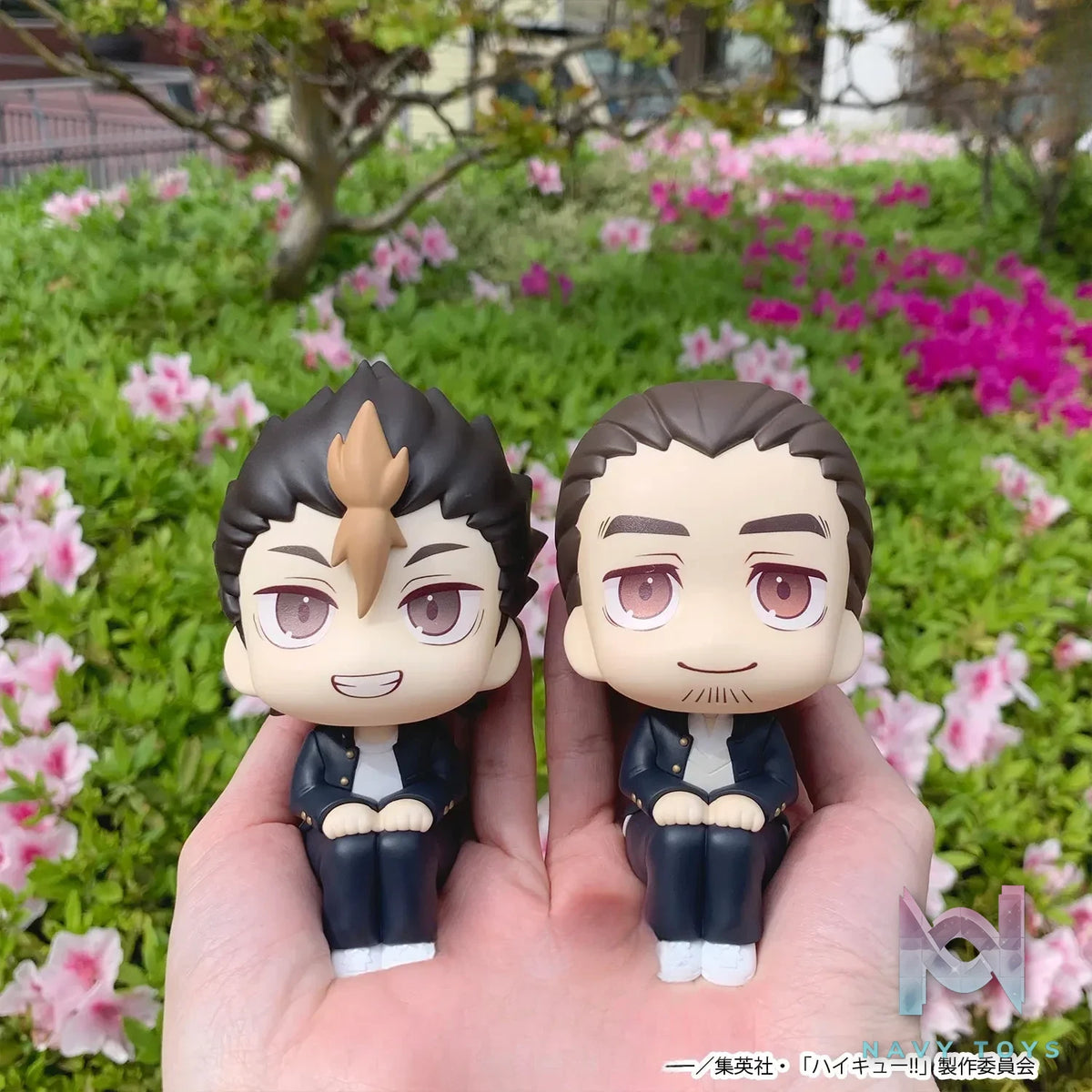Megahouse – LookUp Haikyuu!! Asahi Azumane X Yu Nishinoya Complete Figure (Licensed)