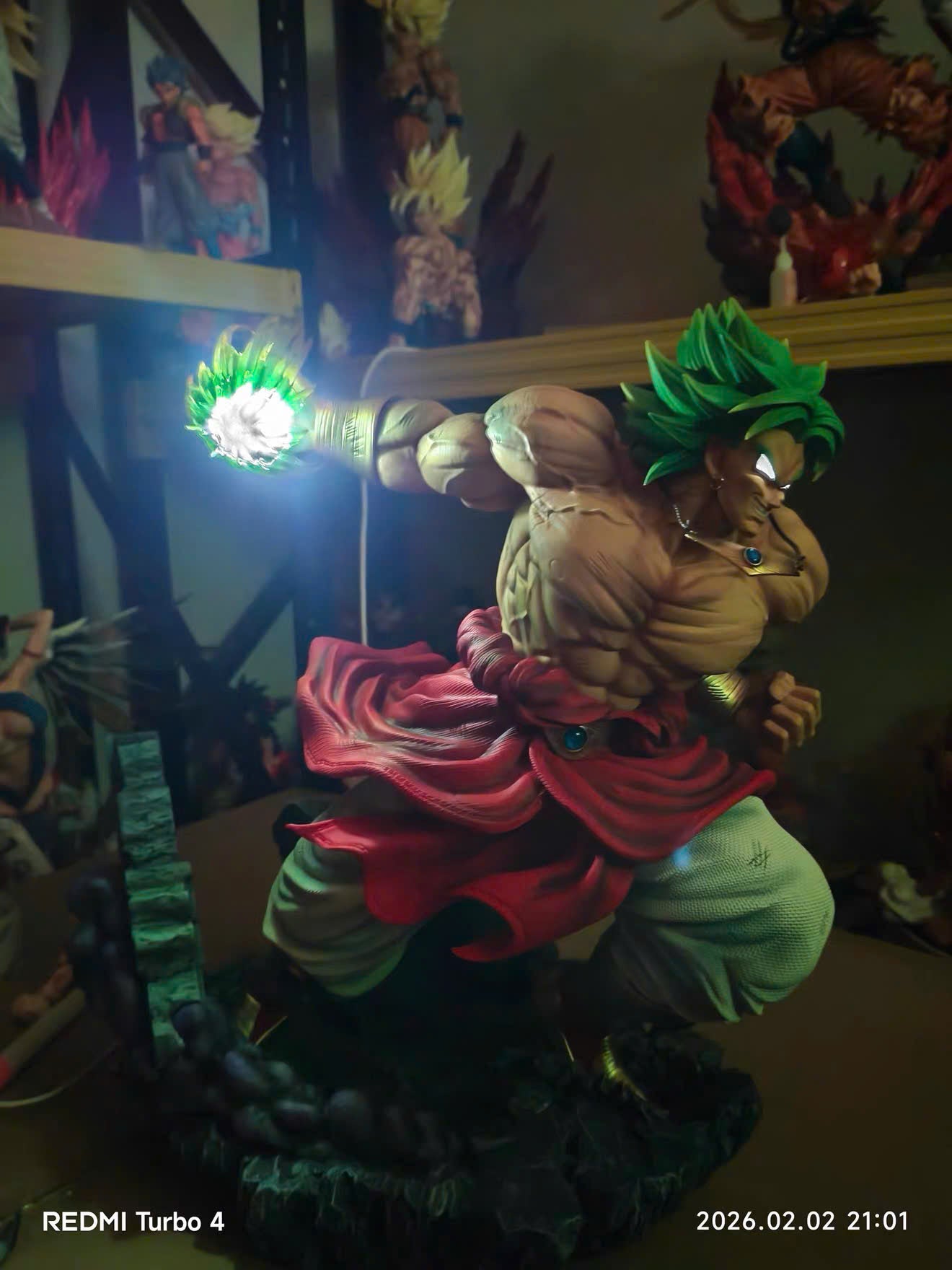 Broly Attack Resin Recast Statue - Dragon Ball - 49 Studio