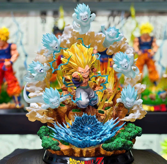 Gotenks Super Saiyan 3 Resin Recast Statue - Dragon Ball - 49 Studio resin statue Recast anime figure