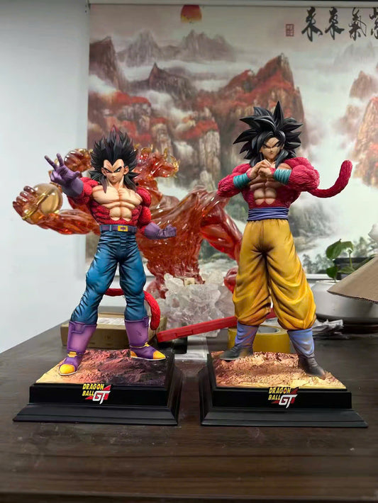 Vegeta SSJ 4 VS Goku SSJ4 - Dragon Ball - 49 Studio resin statue Recast anime figure
