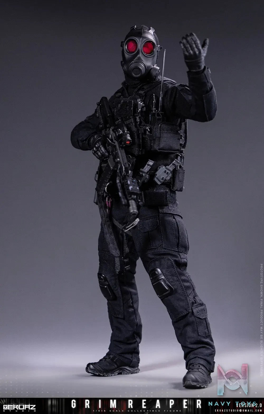 EKUAZ STUDIO – 1/6 GRIM REAPER 2.0 Elite guard EKS015 EKS015S (Licensed)