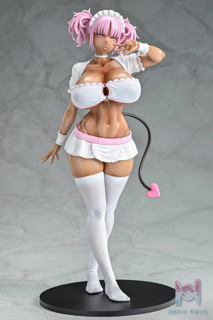 Q-six Studio – Original Black-skinned hottie maid succubus Cocoal (Licensed)