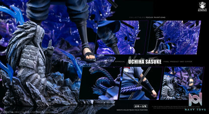 ATELIER DE KONOHA Studio – Naruto Light Sculpture Series Uzumaki Naruto & Uchiha Sasuke