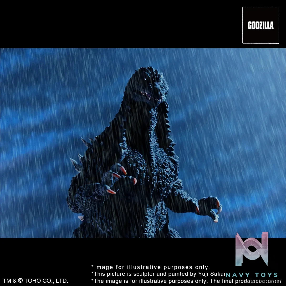 X-PLUS PLEX Studio – Godzilla (2002) Battle in the Storm (Licensed)