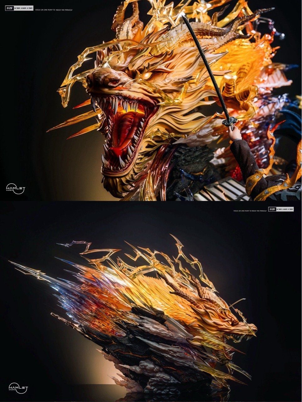 Zenitsu Agatsuma - Kimetsu no Yaiba - Hamlet Studio resin statue hamlet studio anime figure