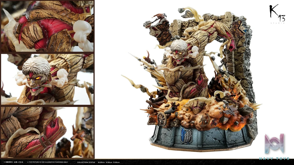 K13 Studio X Poker Monster Studio – Armored Titan Attack On Titan